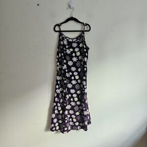 Vintage Amy Too! Girls Floral Dress – Size 10 – Sleeveless – Made in Mexico – EU